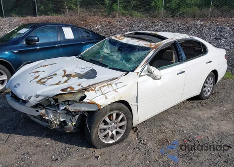 2004 Lexus Es 330 from USA, damaged, VIN JTHBA30G740016527